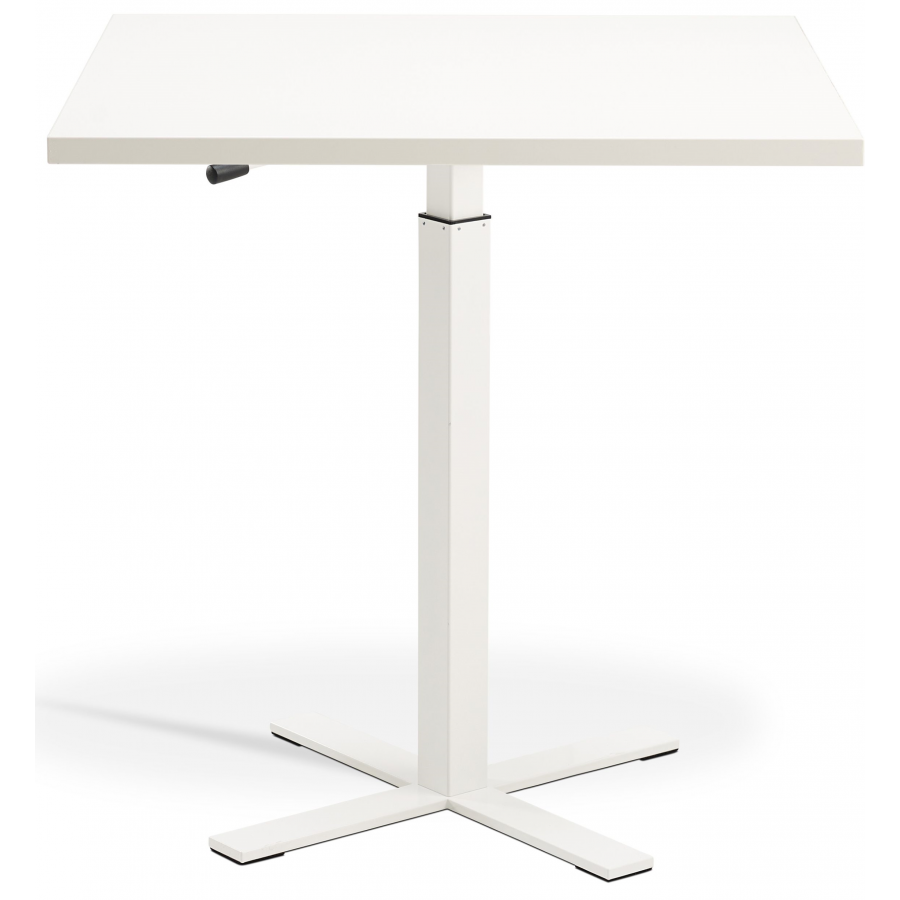 Boost Height Adjustable Meeting Table - 700x700mm